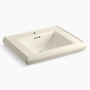 K2259-1-47 Memoirs Pedestal Basin Part - Almond K2259-1-47 Memoirs Pedestal Basin Part - Almond