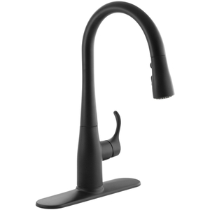 K597-BL Simplice Single-Hole Bar Faucet - Matte Black K597-BL Simplice Single-Hole Bar Faucet - Matte Black