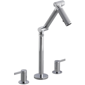 K6274-C11-CP Karbon 8'' Widespread Bathroom Faucet - Polished Chrome K6274-C11-CP Karbon 8'' Widespread Bathroom Faucet - Polished Chrome