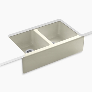 K6534-4U-FD Hawthorne Apron Front / Specialty Sink Kitchen Sink - Cane Sugar K6534-4U-FD Hawthorne Apron Front / Specialty Sink Kitchen Sink - Cane Sugar