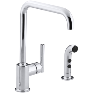 K7508-CP Purist Single Handle Kitchen Faucet - Polished Chrome K7508-CP Purist Single Handle Kitchen Faucet - Polished Chrome