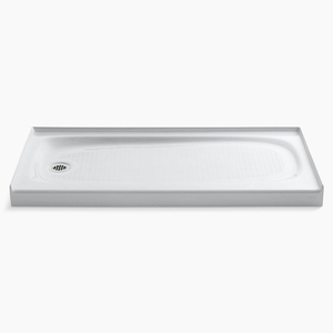 K9053-0 Salient Single Threshold 48'' and Larger Shower Base - White K9053-0 Salient Single Threshold 48'' and Larger Shower Base - White