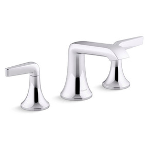 K22020-4-CP Tempered 8'' Widespread Bathroom Faucet - Polished Chrome K22020-4-CP Tempered 8'' Widespread Bathroom Faucet - Polished Chrome
