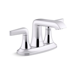 K22021-4-CP Tempered 4'' Centerset Bathroom Faucet - Polished Chrome K22021-4-CP Tempered 4'' Centerset Bathroom Faucet - Polished Chrome