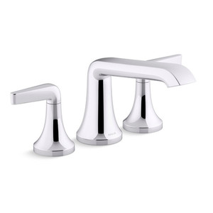 KT22024-4-CP/K300-K-NA Tempered Deck Mount Tub Faucet - Polished Chrome KT22024-4-CP/K300-K-NA Tempered Deck Mount Tub Faucet - Polished Chrome
