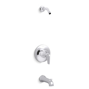 KTLS22027-4-CP Tempered Tub & Shower Faucet Trim Trim Kit - Polished Chrome KTLS22027-4-CP Tempered Tub & Shower Faucet Trim Trim Kit - Polished Chrome