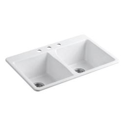 Double Bowl Kitchen Sink 33'' x 22'' x 9-5/8'' Double Bowl Kitchen Sink 33'' x 22'' x 9-5/8''