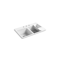 Double Bowl Kitchen Sink 33'' x 22'' x 9-5/8'' Double Bowl Kitchen Sink 33'' x 22'' x 9-5/8''