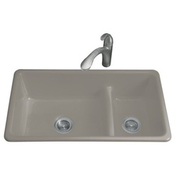 Double Bowl Kitchen Sink 33'' x 18-3/4'' x 9-5/8'' Double Bowl Kitchen Sink 33'' x 18-3/4'' x 9-5/8''