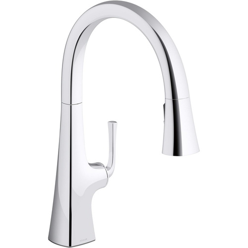 K22062-CP Graze Pull-Out Spray Kitchen Faucet - Polished Chrome K22062-CP Graze Pull-Out Spray Kitchen Faucet - Polished Chrome