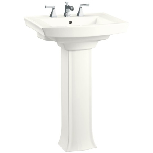 K2359 8 0 Archer Pedestal Bathroom Sink White At Fergusonshowrooms
