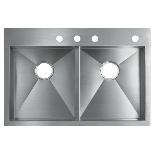 K3820 3 Na Vault Stainless Steel Dual Mount Double Bowl Kitchen Sink K3820 3 Na Vault Stainless Steel Dual Mount Double Bowl Kitchen Sink At Fergusonshowrooms