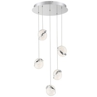 Multi Light Pendant 16-1/2" Width Multi Light Pendant 16-1/2" Width