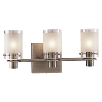 Bathroom Lighting (3 bulbs) 15-1/2" Width Bathroom Lighting (3 bulbs) 15-1/2" Width