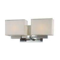 Bathroom Lighting (2 Bulbs) 13-3/4" Width Bathroom Lighting (2 Bulbs) 13-3/4" Width
