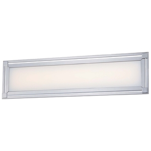 KP1163077L Framed 1 Bulb Wall Sconce - Chrome KP1163077L Framed 1 Bulb Wall Sconce - Chrome