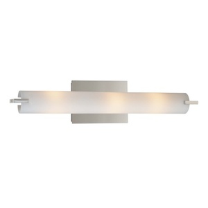 KP5044077 Tube 3 Bulb Bathroom Lighting - Chrome KP5044077 Tube 3 Bulb Bathroom Lighting - Chrome