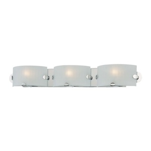 KP5253077 Pillow 3 Bulb Bathroom Lighting - Chrome KP5253077 Pillow 3 Bulb Bathroom Lighting - Chrome