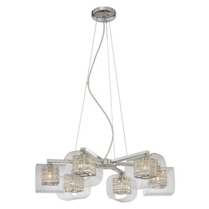 KP806077 Jewel Box Mid Sized Chandelier Chandelier - Chrome KP806077 Jewel Box Mid Sized Chandelier Chandelier - Chrome