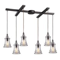 Multi Light Pendant 33" Width Multi Light Pendant 33" Width