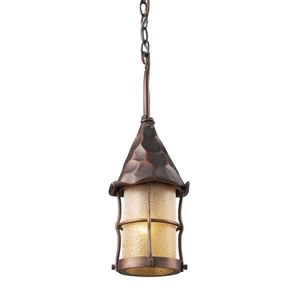 E388AC Hanging Hanging Lantern - Antique Copper E388AC Hanging Hanging Lantern - Antique Copper
