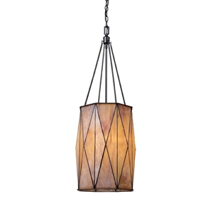E701533 Grand Facet Entrance / Foyer Pendant Light - Tiffany Bronze E701533 Grand Facet Entrance / Foyer Pendant Light - Tiffany Bronze