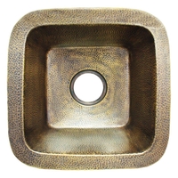 Bar Sink 16-1/2 x 16-1/2 x 7 Bar Sink 16-1/2 x 16-1/2 x 7
