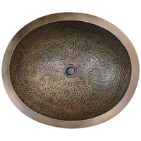 Vessel Style Bathroom Sink 18-1/2 x 15-1/2 x 6 Vessel Style Bathroom Sink 18-1/2 x 15-1/2 x 6