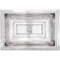 Self-Rimming Bathroom Sink 22 x 15-1/2 x 6 Self-Rimming Bathroom Sink 22 x 15-1/2 x 6