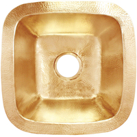 Self-Rimming Bathroom Sink 16-1/2 x 16-1/2 x 7 Self-Rimming Bathroom Sink 16-1/2 x 16-1/2 x 7