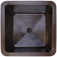 Self-Rimming Bathroom Sink 16 x 16 x 8 Self-Rimming Bathroom Sink 16 x 16 x 8