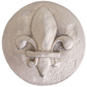 LD123SN FLEUR-DE-LEIS Lavatory Drain Bathroom Accessory - Satin Nickel LD123SN FLEUR-DE-LEIS Lavatory Drain Bathroom Accessory - Satin Nickel