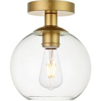 Flush Mount Ceiling Light 8" Width