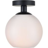 Flush Mount Ceiling Light 8" Width