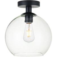 Flush Mount Ceiling Light 9-4/5" Width