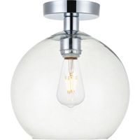 Flush Mount Ceiling Light 9-4/5" Width