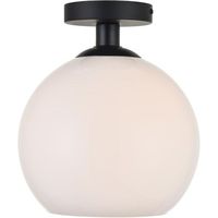 Flush Mount Ceiling Light 9-4/5" Width