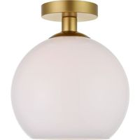Flush Mount Ceiling Light 9-4/5" Width