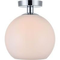 Flush Mount Ceiling Light 9-4/5" Width