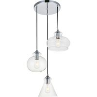 Multi Light Pendant 18-1/2" Width Multi Light Pendant 18-1/2" Width