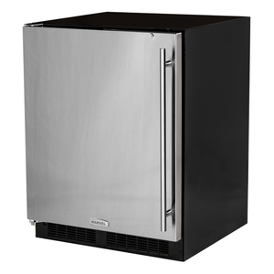 MMA24RAS1LS Compact Refrigerator - Solid Stainless Left Hinge MMA24RAS1LS Compact Refrigerator - Solid Stainless Left Hinge