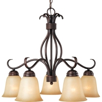 Mid Sized Chandelier 25" Width Mid Sized Chandelier 25" Width