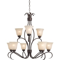Large Foyer Chandelier 32" Width Large Foyer Chandelier 32" Width