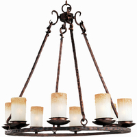 Mid Sized Chandelier 29-1/2" Width Mid Sized Chandelier 29-1/2" Width