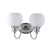 Bathroom Lighting (2 Bulbs) 14" Width Bathroom Lighting (2 Bulbs) 14" Width