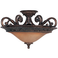 Semi Flush Mount 22-1/2" Width Semi Flush Mount 22-1/2" Width