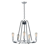 Mini Chandelier 23-3/4" Width Mini Chandelier 23-3/4" Width