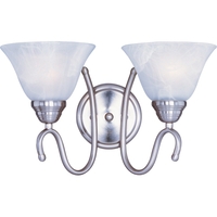 Bathroom Lighting (2 Bulbs) 16-1/2" Width Bathroom Lighting (2 Bulbs) 16-1/2" Width