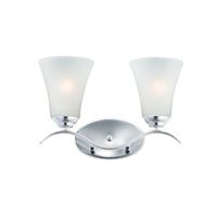 Bathroom Lighting (2 Bulbs) 14-1/2" Width Bathroom Lighting (2 Bulbs) 14-1/2" Width