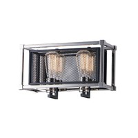 Bathroom Lighting (2 Bulbs) 14-1/4" Width Bathroom Lighting (2 Bulbs) 14-1/4" Width